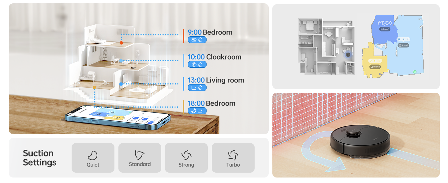 Dreametech D10s Plus Robot Vacuum