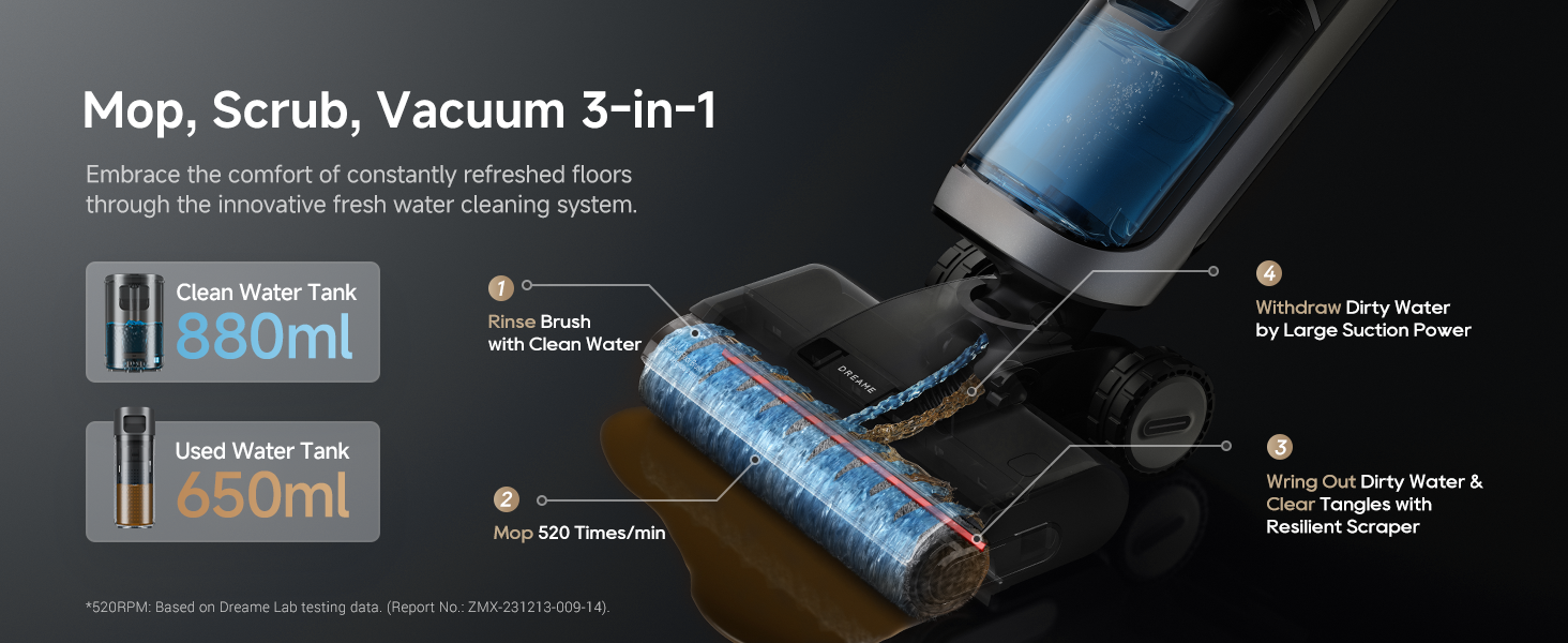 dreame H14 Pro Wet Dry Mop Vacuum