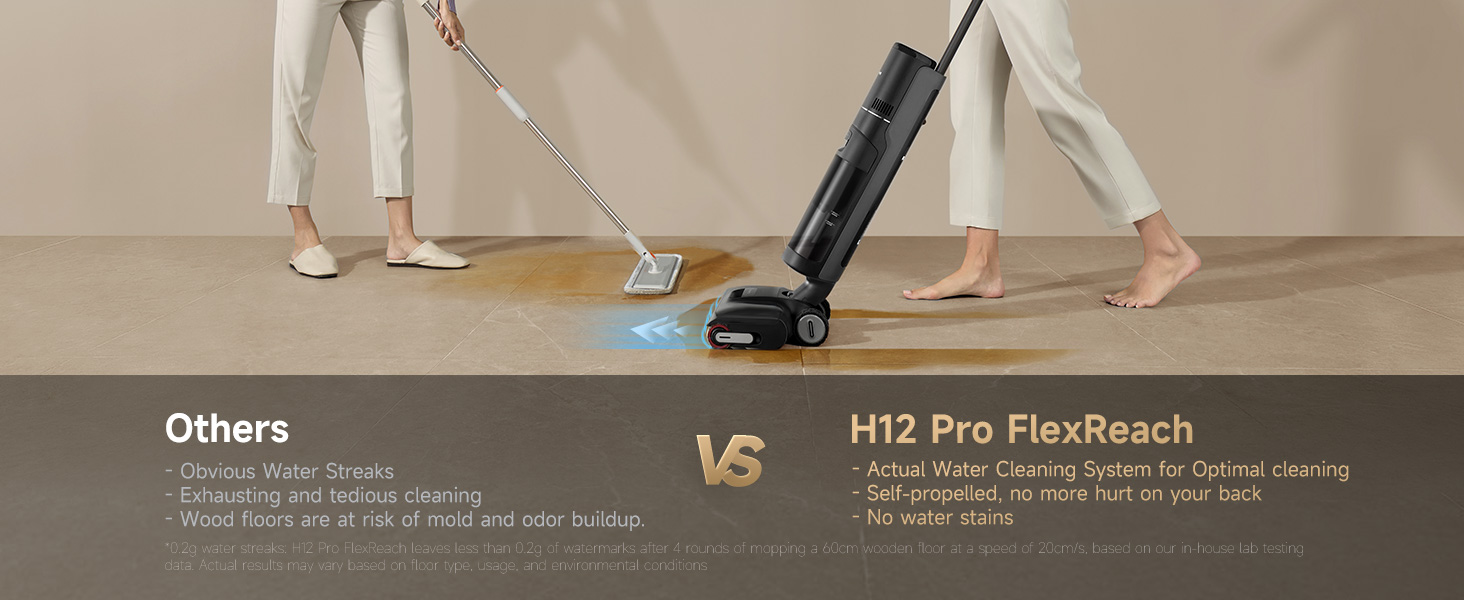 dreame H12 Pro FlexReach Wet Dry Vacuum Cleaner