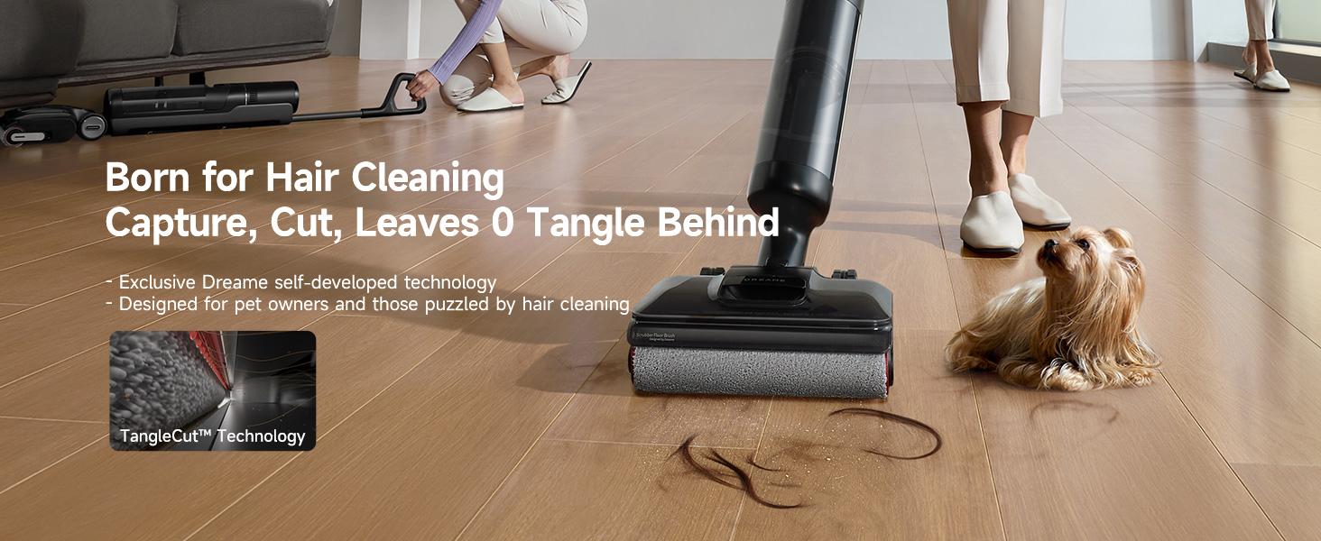 Zero Hair Tangle dreame H12 FlexReach