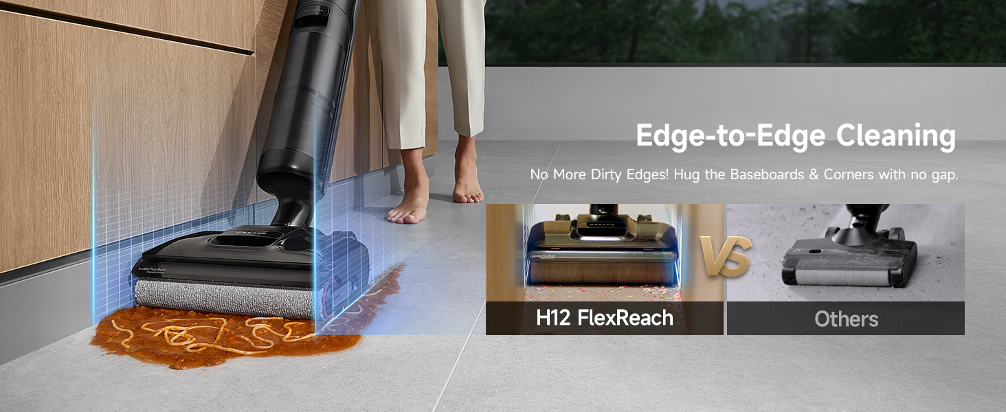 Dual Edge Cleaning H12 Flex Reach