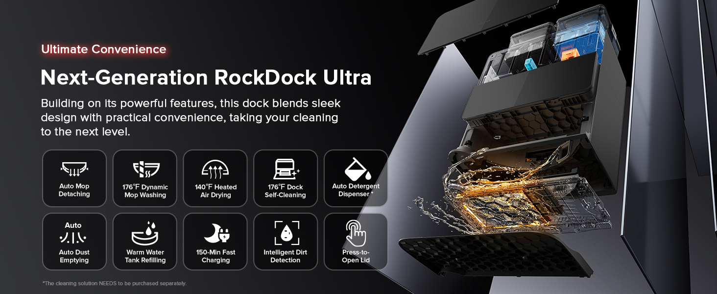 Robot Vacuum and Mop