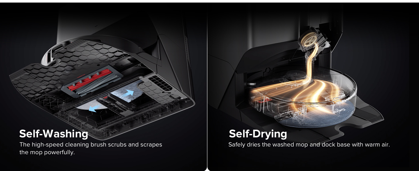 robot vacuum and mop