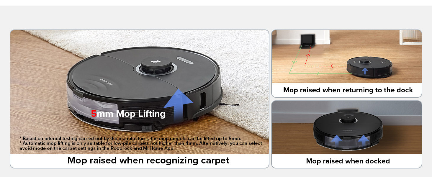 robot vacuum and mop