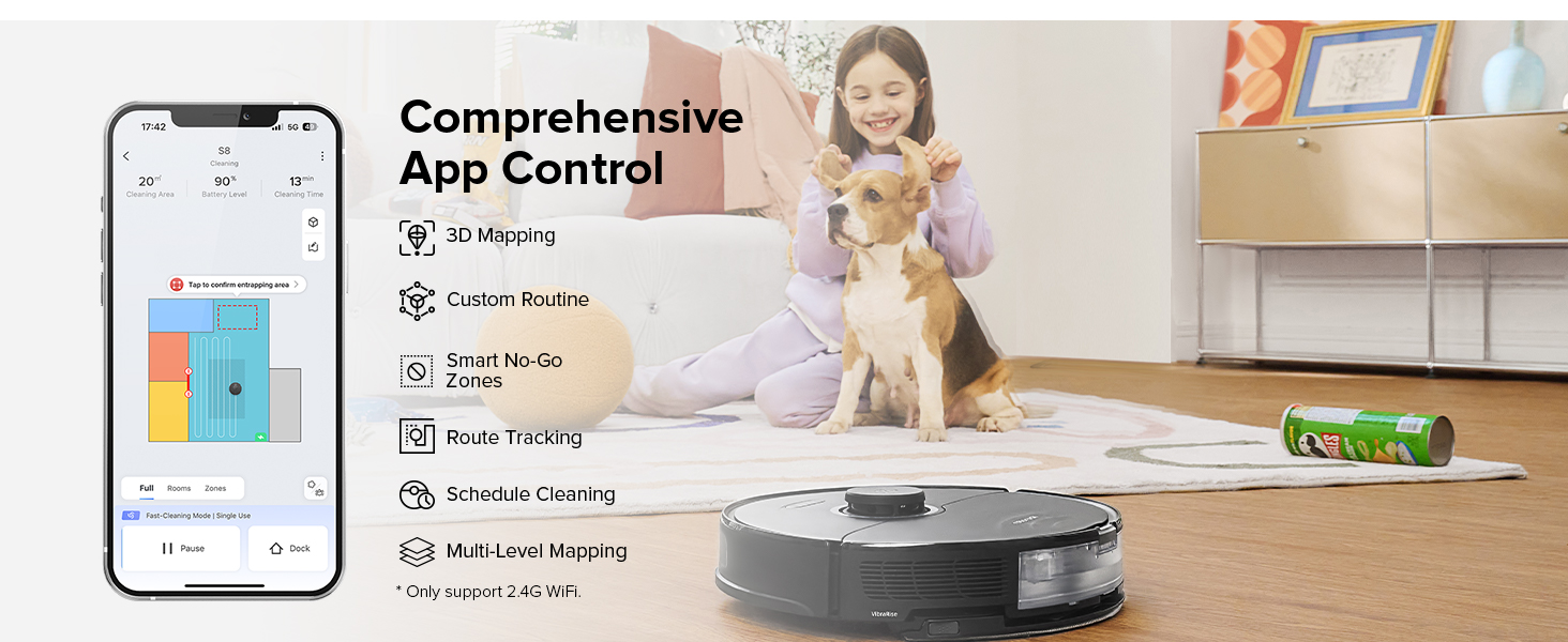 Robot Vacuum and Mop