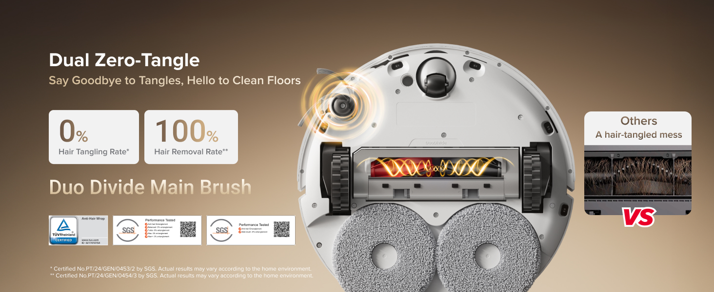 robot vacuum and mop