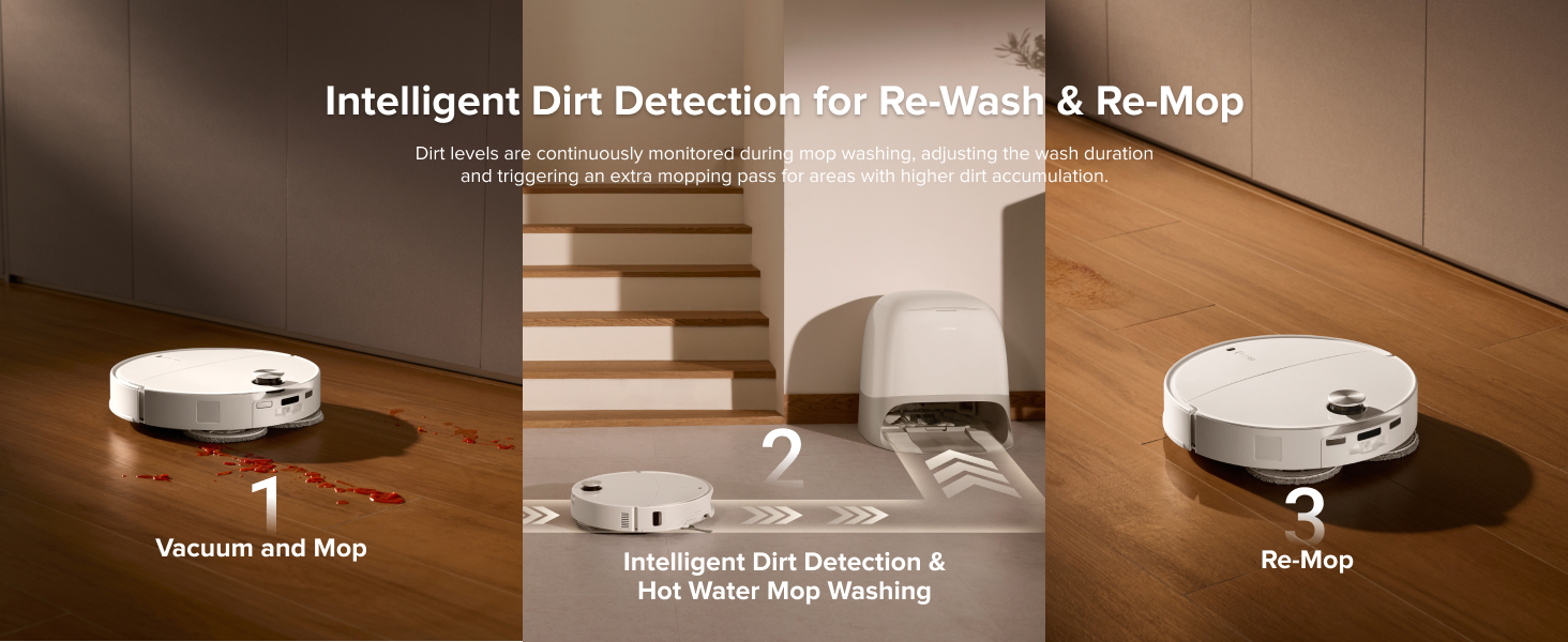 robot vacuum and mop