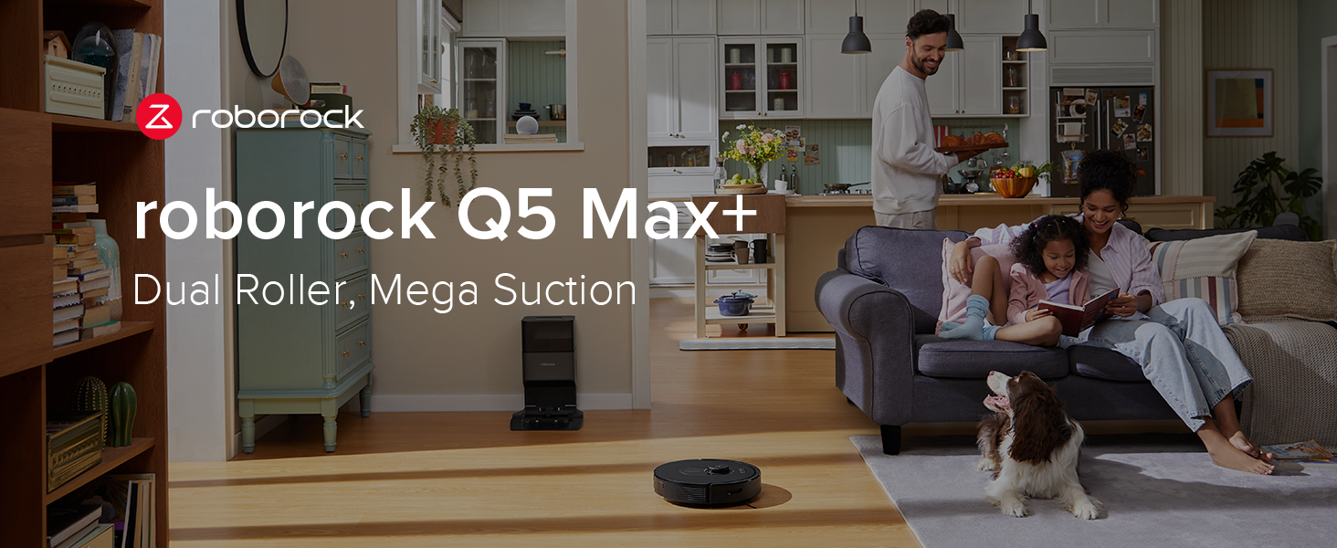 roborock robot vacuum cleaner q5max+