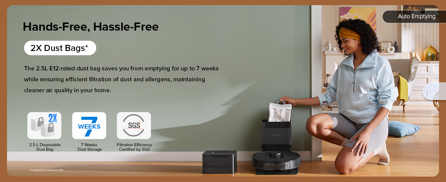 roborock robot vacuum cleaner q5max+