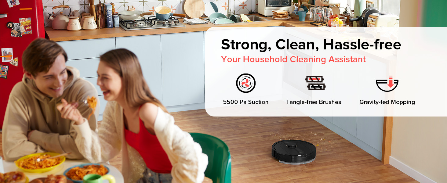 roborock robot vacuum and mop robotic vacuum cleaner Q5 Pro