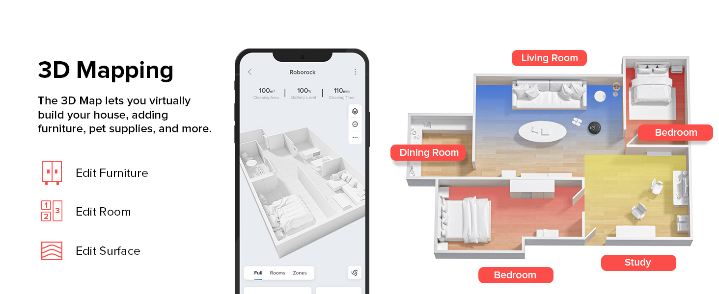 roborock robot vacuum and mop robotic vacuum cleaner Q5 Pro