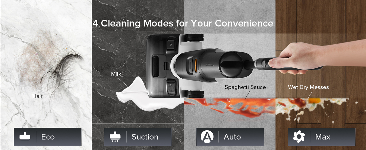 F25 ACE 4 Cleaning Modes