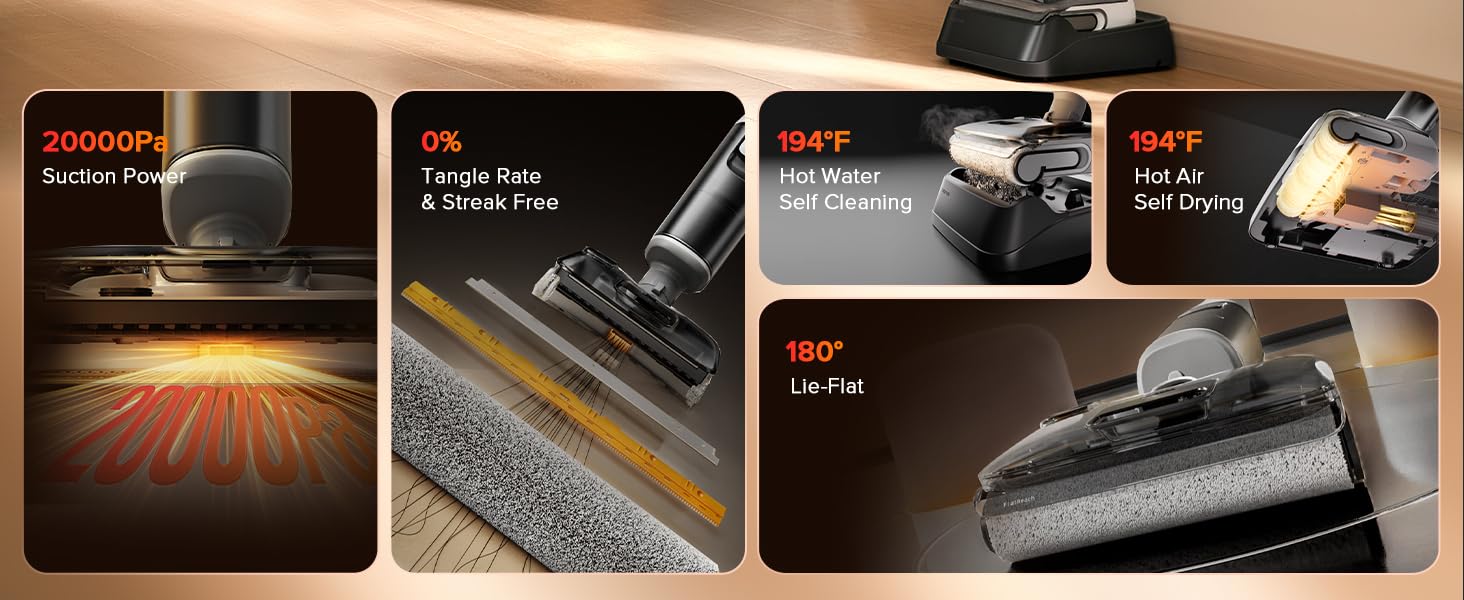 roborock F25 RT, Wet Dry Vacuum Cleaner