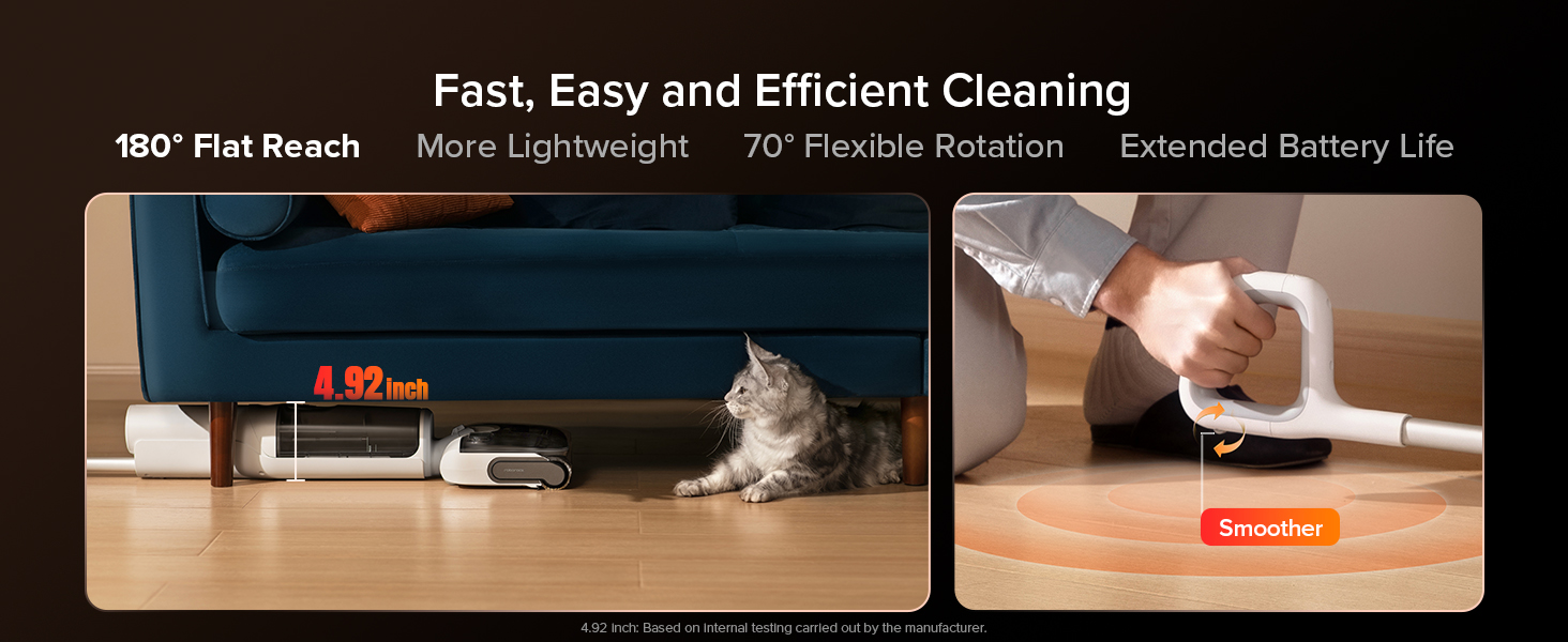 roborock F25 RT,Wet Dry Vacuum Cleaner