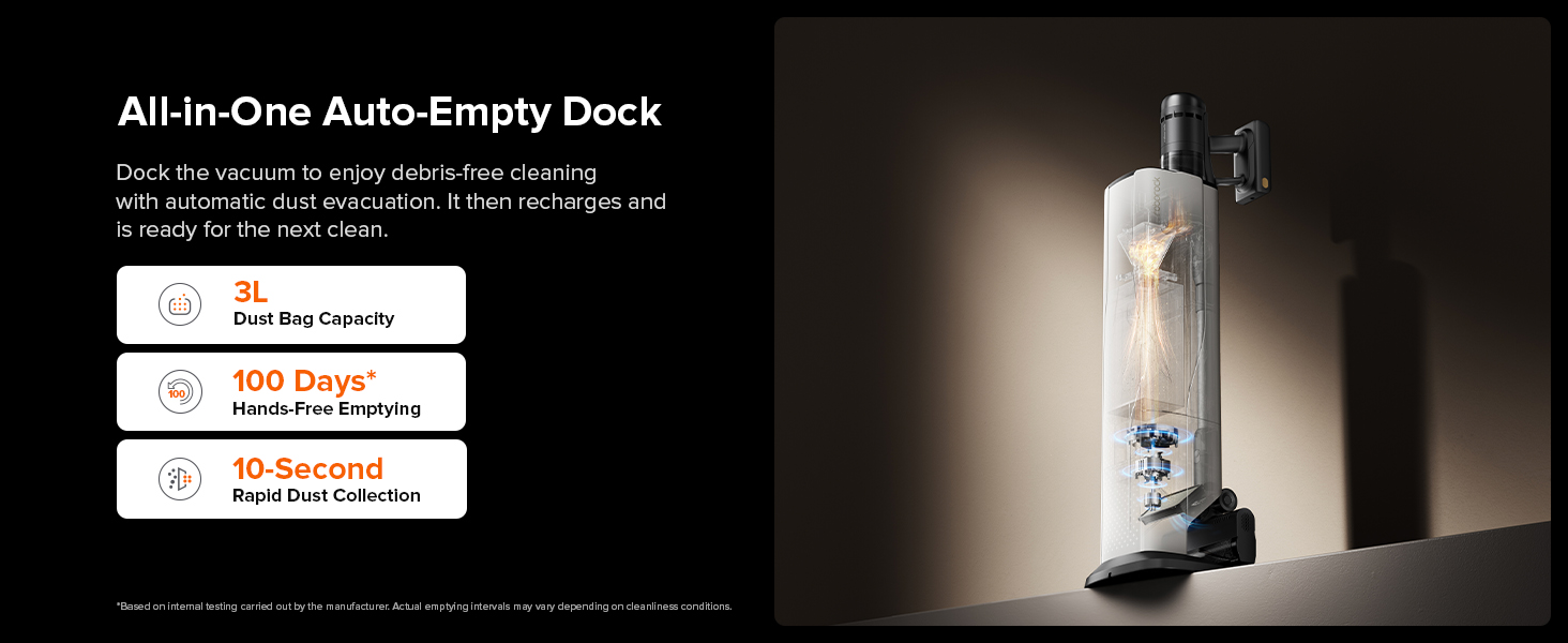 All-in-One Auto-Empty Dock