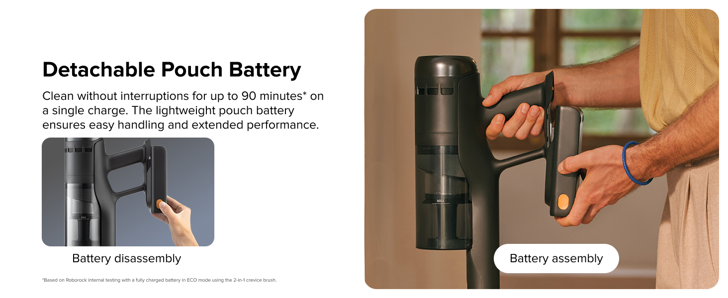 Detachable Pouch Battery